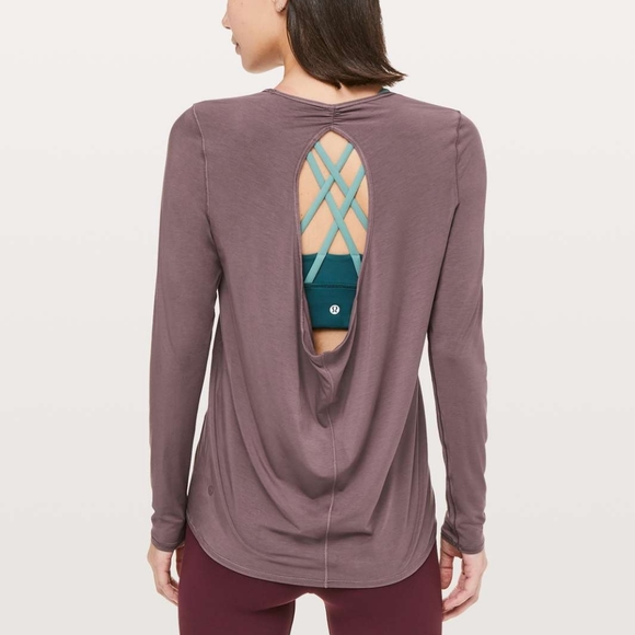lululemon athletica Tops - Lululemon Timeless Twist Long Sleeve